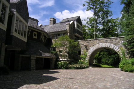 Barnard Home with Cobblestone Driveway