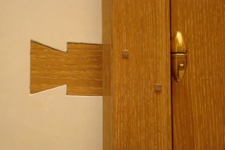 wooden door details