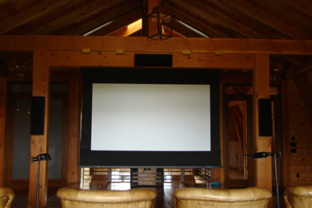 movie projector wall