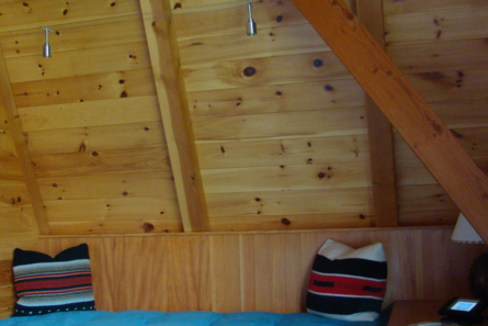 wooden interior couches