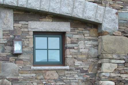 stone wall details