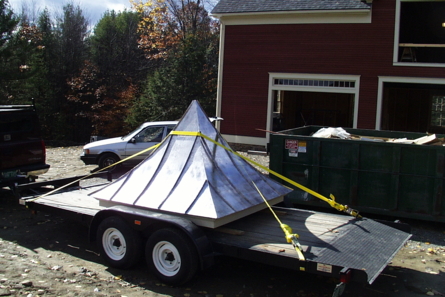 roof on trailer