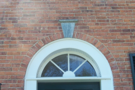 window detail and brick