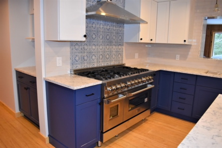 Kitchen stove and counters